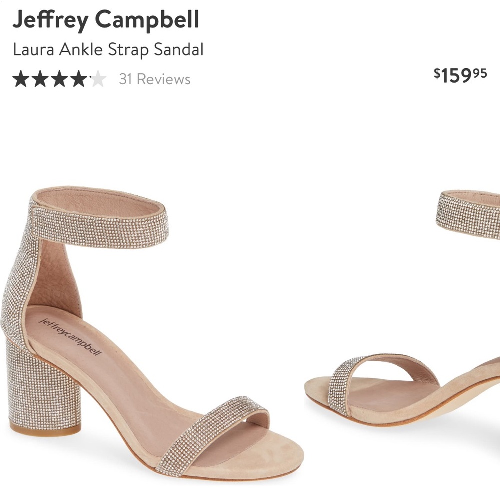 Jeffrey Campbell Laura Ankle Strap Sandal